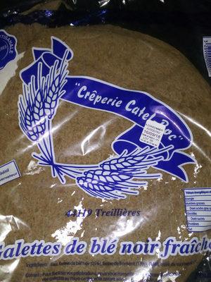 6 Galettes De Ble Noir Fraiches CATEL ROC