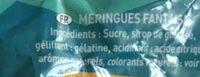 Calimouss - Meringues Fantaisie Ingredients