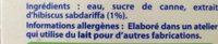 Caresse Gwozey Peyi Ingredients