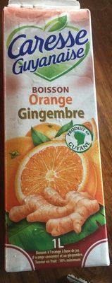 Boisson Orange Gingembre
