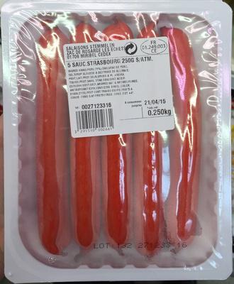 5 Saucisses De Strasbourg