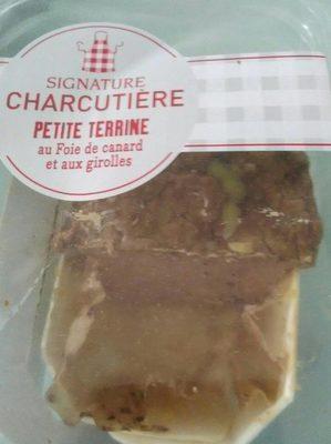 Petite Terrine De Foie De Canard Et Aux Girolles