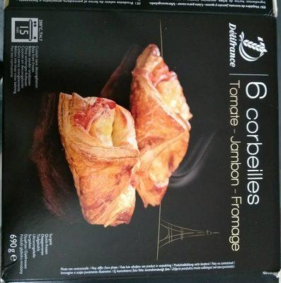 6 Corbeilles Tomate-jambon-fromage