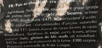 Pains Au Chocolat Ingredients