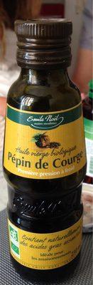 Huile Vierge Biologique Ppin De Courge