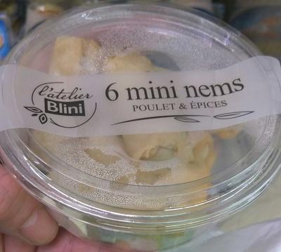 Mini Nems Poulet & Epices