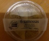 6 Samosas Olives, Feta & Aubergines Report Card