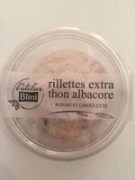 Rillettes Extra Thon Albacore Poivre Et Ciboulette Report Card