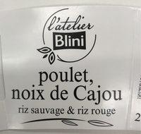 Poulet Noix De Cajou - Riz Sauvage Et Riz Rouge Report Card