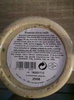 Houmous Citron Confit Ingredients