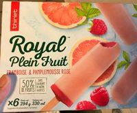 Royal Plein Fruits Framboise Et Pamplemousse Report Card