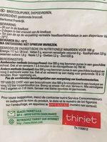 Pure 100% Brocolis Ingredients