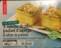 Crmeux De Cleri, Fondant Dasperges Et Clats De Pistache Report Card