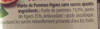Compote Pommes Figues Sans Sucre Ajoute Ingredients