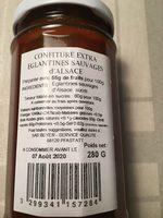 Eglantine Sauvage DAlsace Ingredients