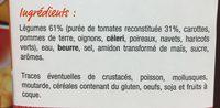 Velout De Lgumes Et Tomates Et Champs Discount 0,85 Ingredients