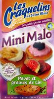 Mini Malo Pavot Et Graines De Lin Les Craquelins De Saint Malo Report Card