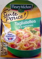 Sur Le Pouce ! : Tagliatelles  La Carbonara  Report Card