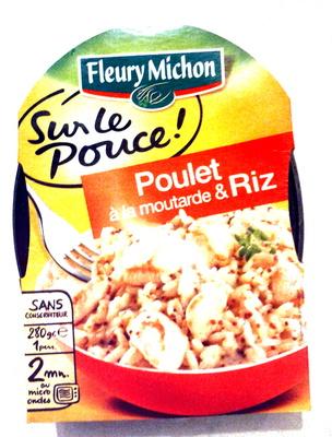 Sur Le Pouce ! : Poulet  La Moutarde & Riz