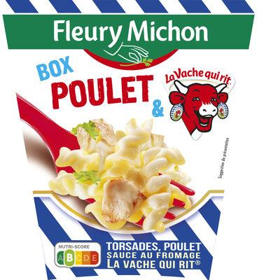 BOX POULET & LA VACHE QUI RIT (torsades, Poulet Sauce Au Fromage La Vache Qui Rit)