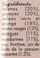 Salade De Fruits Exotiques Ingredients