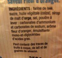 Navette De Provence Ingredients