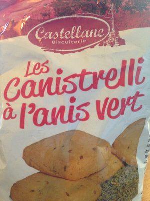 Les Canistrelli  L'Anis Vert
