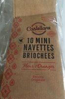 10 Mini Navettes Brioches Saveur Fleur D'oranger Report Card