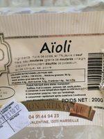 Aoli En Sauce Ingredients