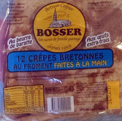 12 Crpes Bretonnes Au Froment Faites  La Main
