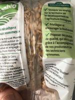 Graine Lin Dore Monbio Ab Ingredients
