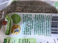 Graine De Chia Ingredients