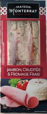 Jambon, Crudits & Fromage Frais