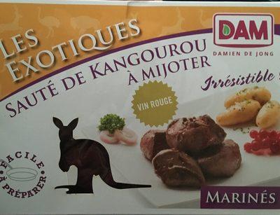 Saut De Kangourou Au Vin Rouge