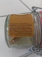 Fleur De Sel Aux 5 Pices Ingredients