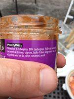 Caviar D'aubergines Ingredients