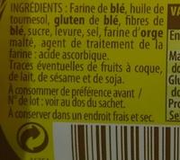 Toasts Grills  Tartiner Ingredients