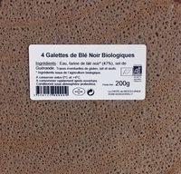 4 Galettes De Bl Noir Biologiques Report Card