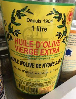 Huile Dolive Ectra Vierge