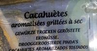 Cacahutes Ingredients