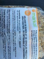 Mlange Gourmand Boulgour/Quinoa/peautre Bio 500 G Ingredients