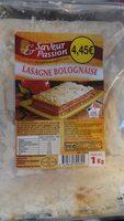 Lasagne Bolognaise Report Card