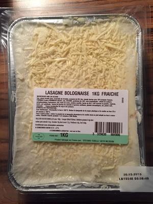 Lasagne Bolognaise Frache