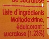Edulcorant Canderel Ingredients