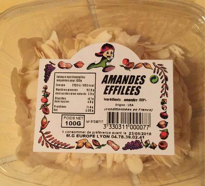 Amandes Effiles