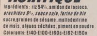 Mlange Asiatique Ingredients