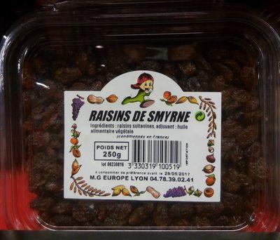 Raisins De Smyrne