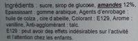 Pralines Amandes Entires Ingredients