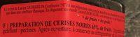 Melmelada De Cireres Negres Ingredients