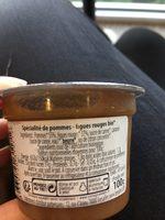 Compote Bio Pomme Figue Ingredients